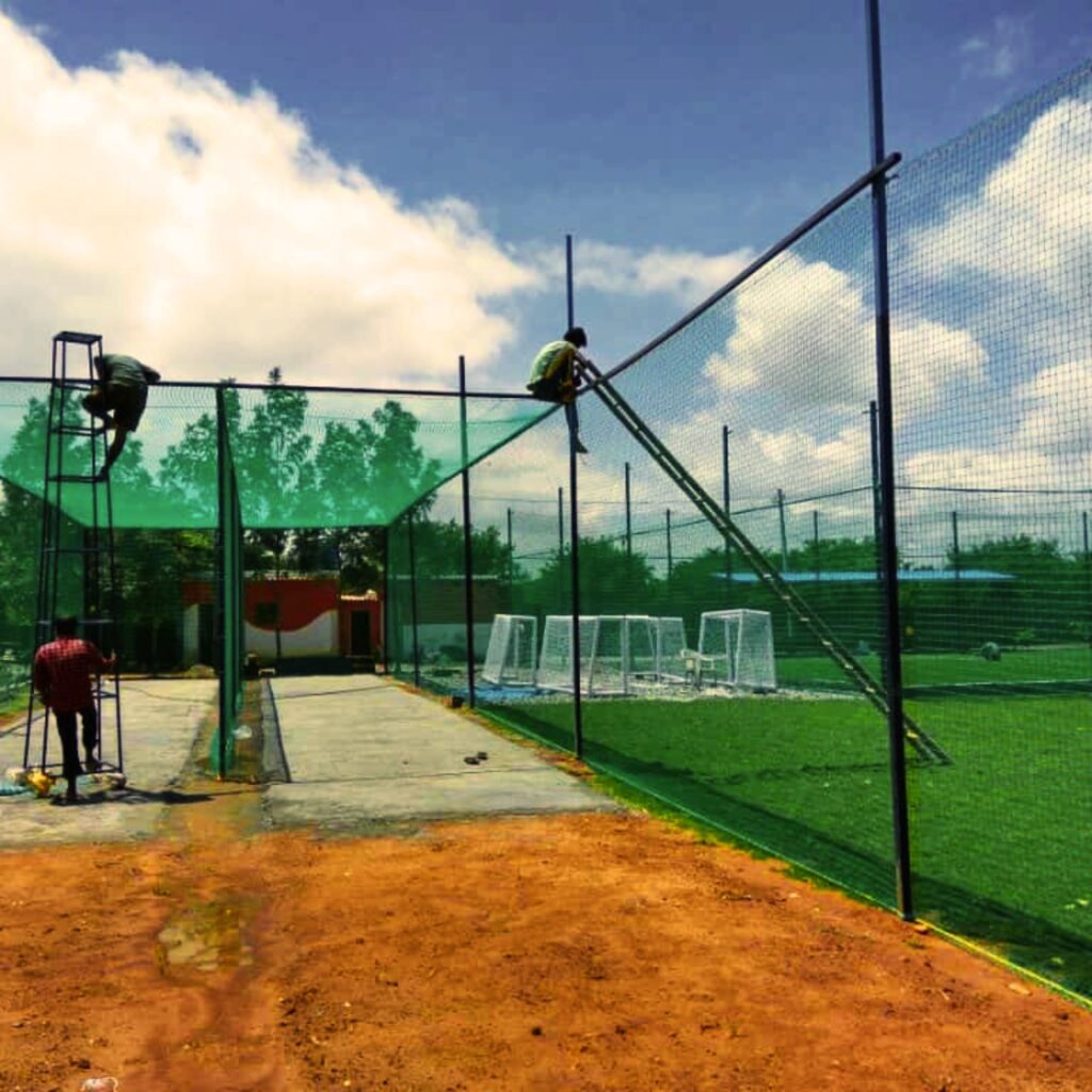 best box cricket practice nets installation near me