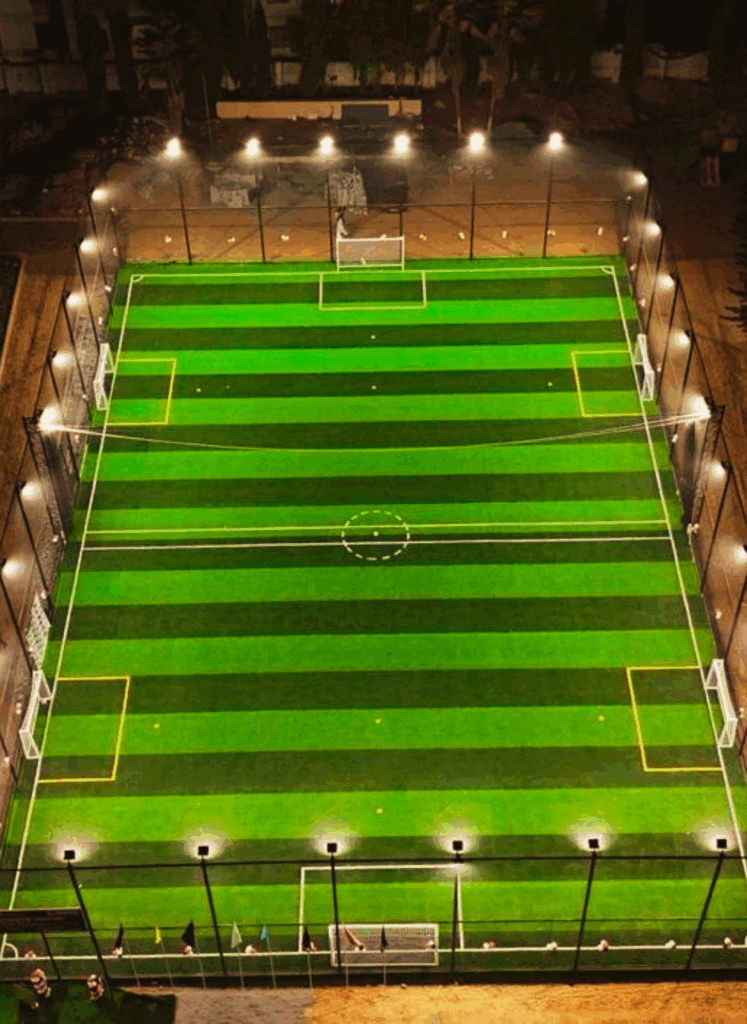 affordable football court design and construction near me